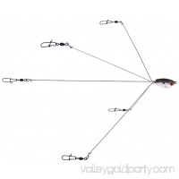YUM YUMbrella Ultralight 5 Wire Multi-Lure Baitfish No Rattle Rig Fishing Lure   